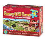 Melissa & Doug Search & Find Sunny Hill Farm Floor Puzzle (48 pc)