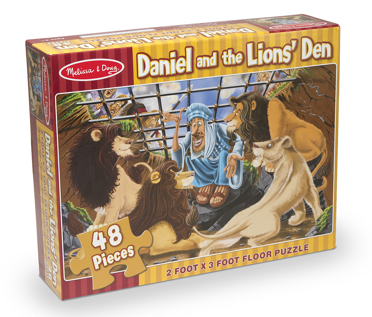 Melissa & Doug Daniel & The Lion's Den Floor Puzzle 4496