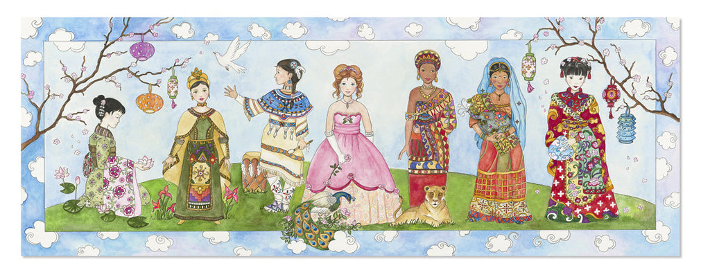 Melissa & Doug Princesses of the World Floor Puzzle (48 pieces)