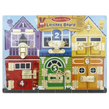Melissa & Doug Latches Board & Pounding Bench Bundle