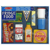 Melissa and Doug Toy, Wooden Fridge Food Set