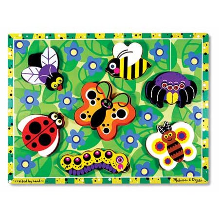 Melissa & Doug Insects Wooden Chunky Puzzle