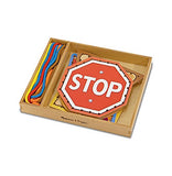 Melissa & Doug Shapes Lace and Trace Panels