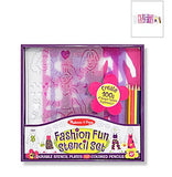 Melissa & Doug Fashion Stencil Set