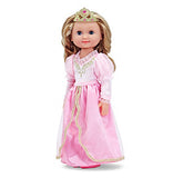 Melissa & Doug Celeste 14-Inch Poseable Princess Doll With Pink Gown and Tiara