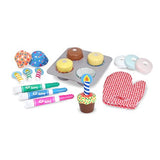 Melissa and Doug Toy, Bake and Decorate Cupcake Set