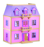 Melissa & Doug Multi-Level Wooden Dollhouse 4570