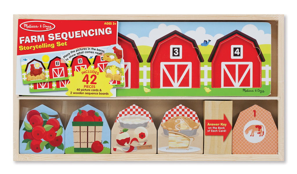 Melissa & Doug Farm Sequencing Storytelling Set 4775