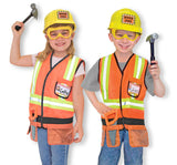 Melissa & Doug Construction Worker Role Play Costume Set 4837