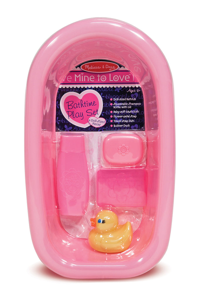 Melissa & Doug Mine to Love - Doll Bathtub Set 4893