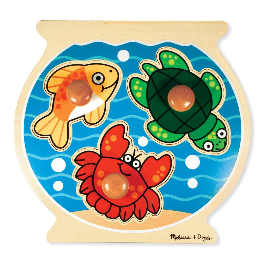 Melissa and Doug Fish Bowl Jumbo Knob