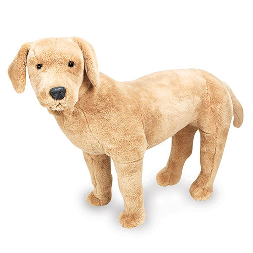 Melissa & Doug Giant Yellow Labrador - Lifelike Stuffed Animal Dog (nearly 2 feet tall)
