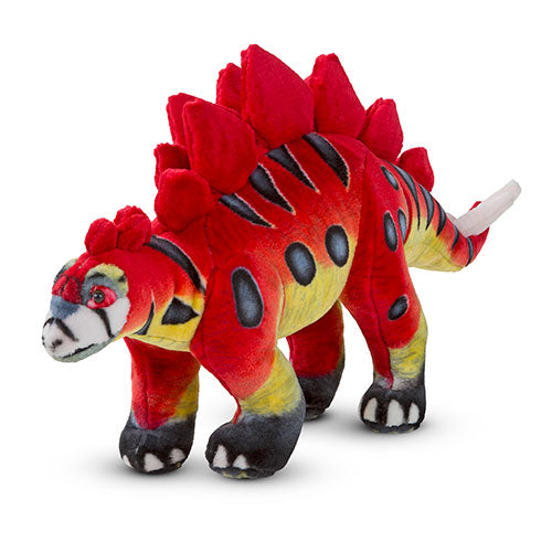 Melissa & Doug Giant Stegosaurus Dinosaur - Lifelike Stuffed Animal