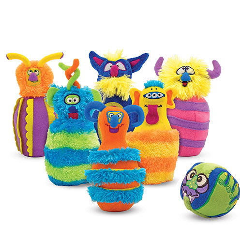 Toddler Melissa & Doug 'Monster' Bowling Set
