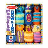 Melissa & Doug Monster Plush 6-Pin Bowling Game With Storage Bag
