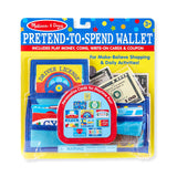 Melissa & Doug Pretend to Spend Wallet
