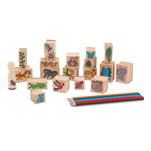 Melissa & Doug 'Stamp-A-Scene - Rain Forest' Stamp Set