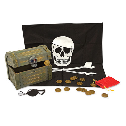 Melissa & Doug Wooden Pirate Chest