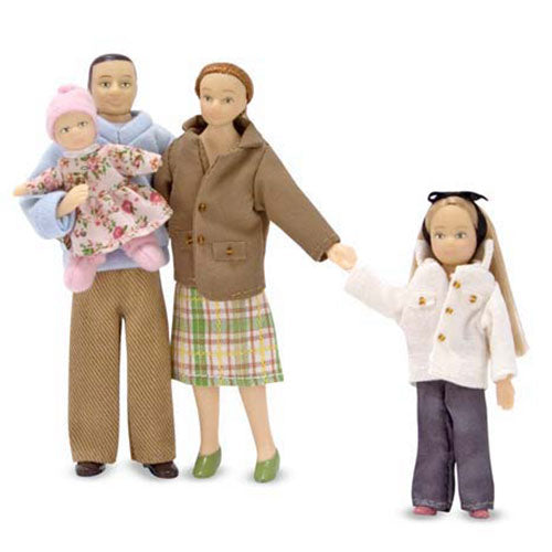 Melissa and Doug Kids Toys, Victorian Doll Family
