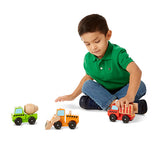 Melissa and Doug Stacking Construction Vehicles