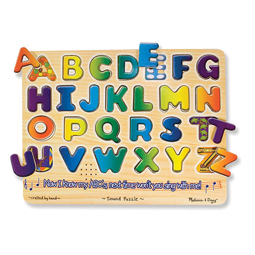 Melissa and Doug Kids Toy, Alphabet Sound Puzzle