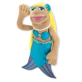 Melissa & Doug Mermaid Puppet With Detachable Wooden Rod for Animated Gestures