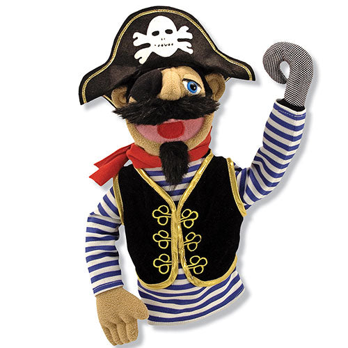Melissa & Doug Pirate Puppet With Detachable Wooden Rod
