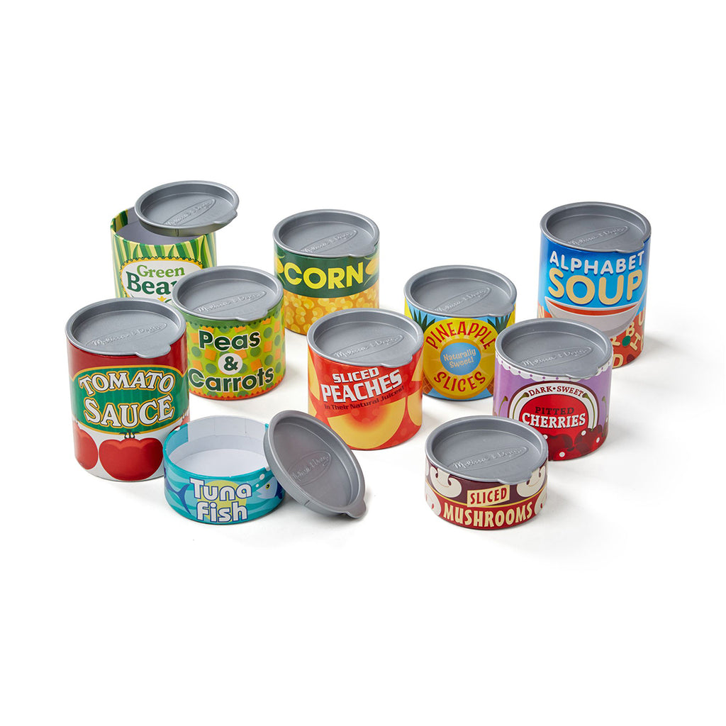 Melissa and Doug Kids Toy, Let's Play House Grocery Cans