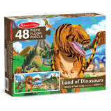 Melissa and Doug Kids Toy, Land of Dinosaurs 48-Piece Floor Puzzle - Dinosaur Toy