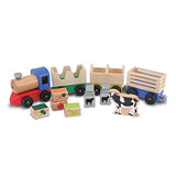 Toddler Melissa & Doug Wooden Farm Train