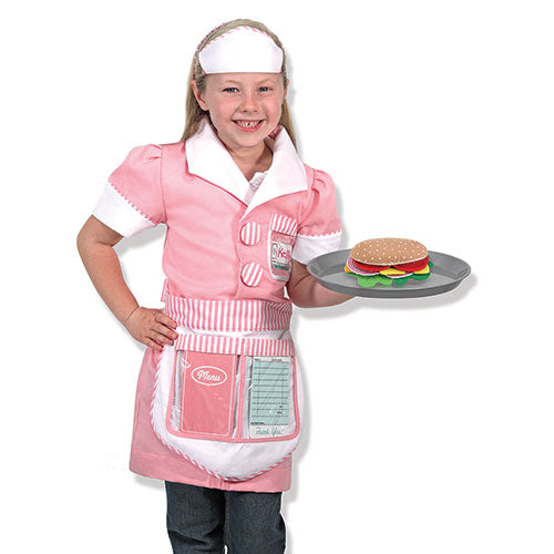 Melissa and Doug Kids Toy, Girls Waitress Play Set