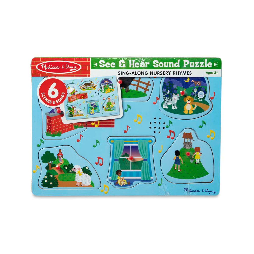 Melissa & Doug Nursery Rhymes 2 - Sound Puzzle 6pc