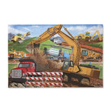 Melissa And Doug Building Site Jumbo Floor Puzzle 48pc