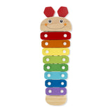 Melissa & Doug Caterpillar Xylophone Musical Toy With Wooden Mallets
