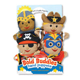 Melissa and Doug Kids' Bold Buddies Adventure Set Hand Puppets