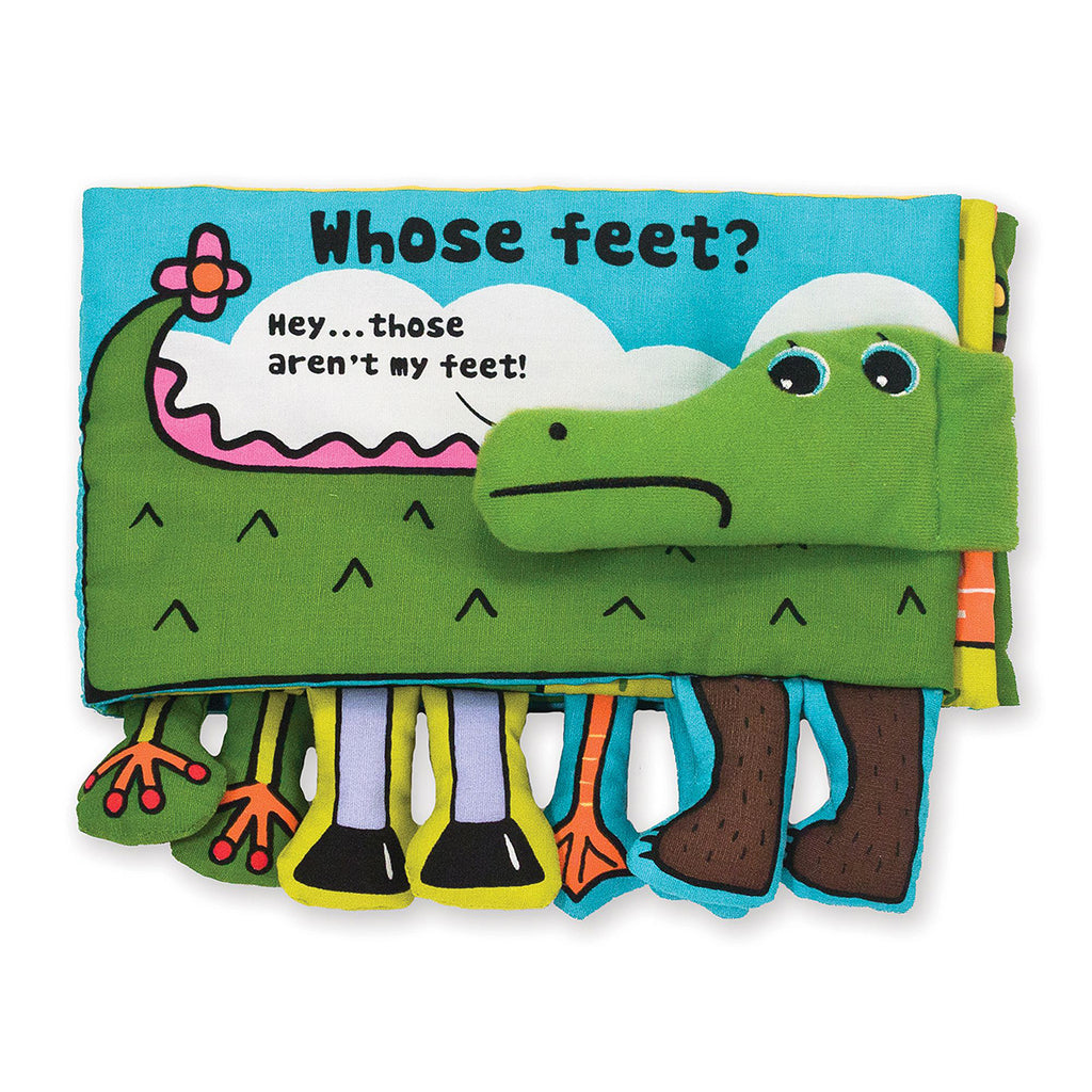 Melissa and Doug Soft Activity Book Whose Feet