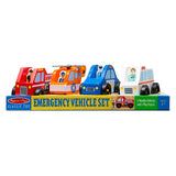 Melissa & Doug Emergency Vehicle Set