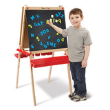 Melissa and Doug Kids Deluxe Magnetic Standing Art Easel