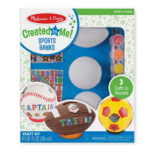 Melissa & Doug Decorate Your Own - DYO Sports Set