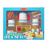 Melissa & Doug Wooden Steep & Serve Tea Set