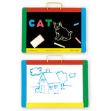 Melissa and Doug Kids Toy, Magnetic Chalkboard and Dry-Erase Board