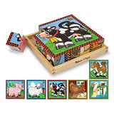 Melissa and Doug Kids Toy, Farm Cube Puzzle