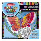 Melissa & Doug Stained Glass Made Easy Activity Kit: Butterfly - 140+ Stickers