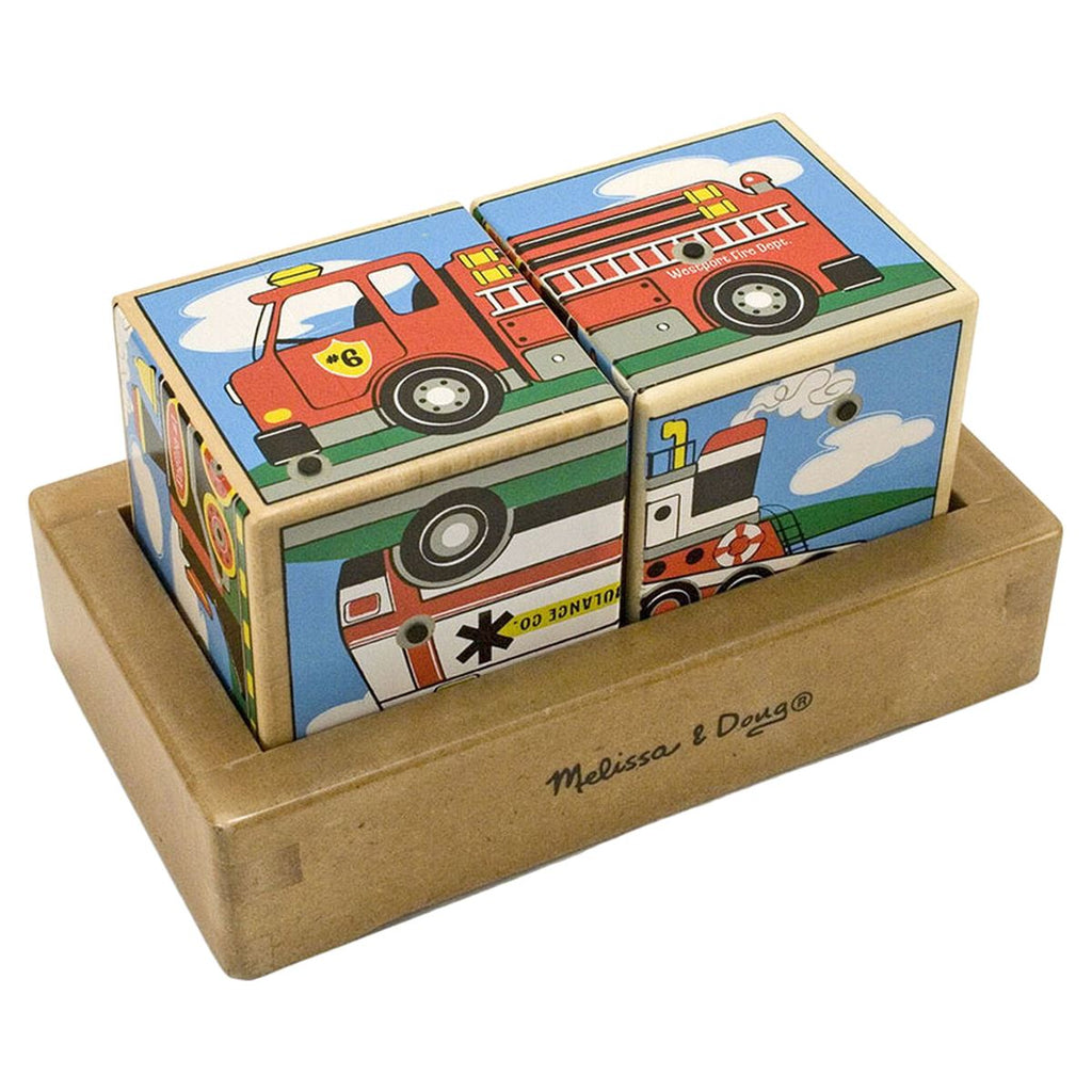 Melissa & Doug Vehicle Sound Blocks