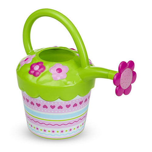 Melissa & Doug Sunny Patch Pretty Petals Flower Watering Can, Pretend Play Toy