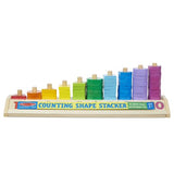 Toddler Melissa & Doug Counting Shape Stacker