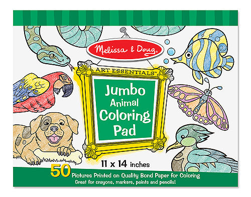 Melissa & Doug Jumbo Coloring Pad - Animal