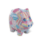 Melissa & Doug Decoupage Made Easy Piggy Bank Paper Mache Craft Kit With Stickers