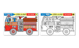 Melissa & Doug Fire Engine Color-A-Mat (Bundle) 5026