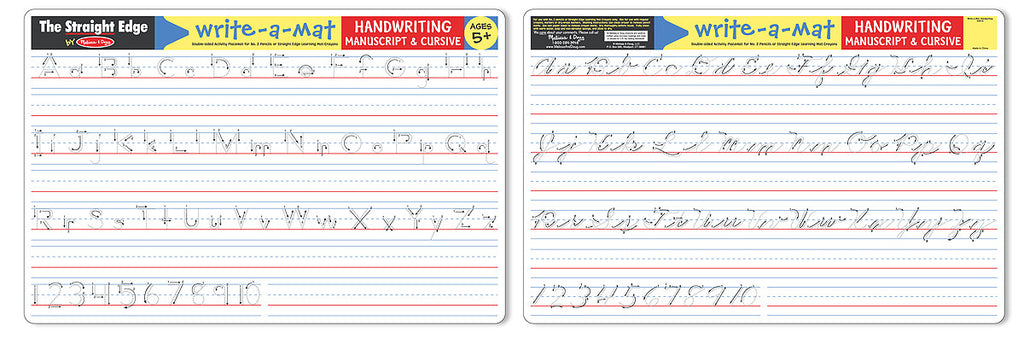 Melissa & Doug Handwriting Write-A-Mat (Bundle) 5035